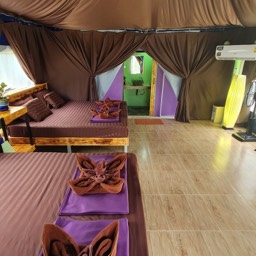 <span lang=th>ห้องเต้นท์พัก 4 ท่าน</span><span lang=en>Quadruple Tented Room</span>